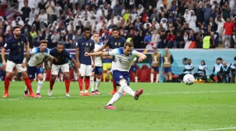 England out of World Cup after Harry Kane’s penalty miss against France