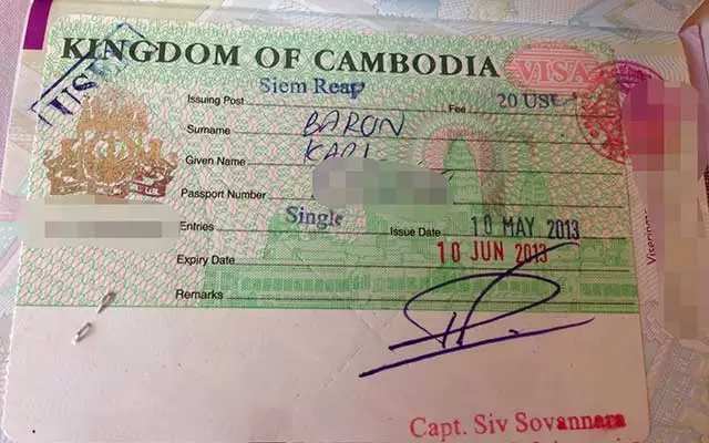 Cambodia Visa for Sri Lankan and Sudanese Citizens